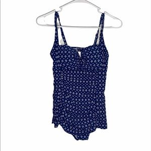 Tahiti Blue Polk Dat One Piece